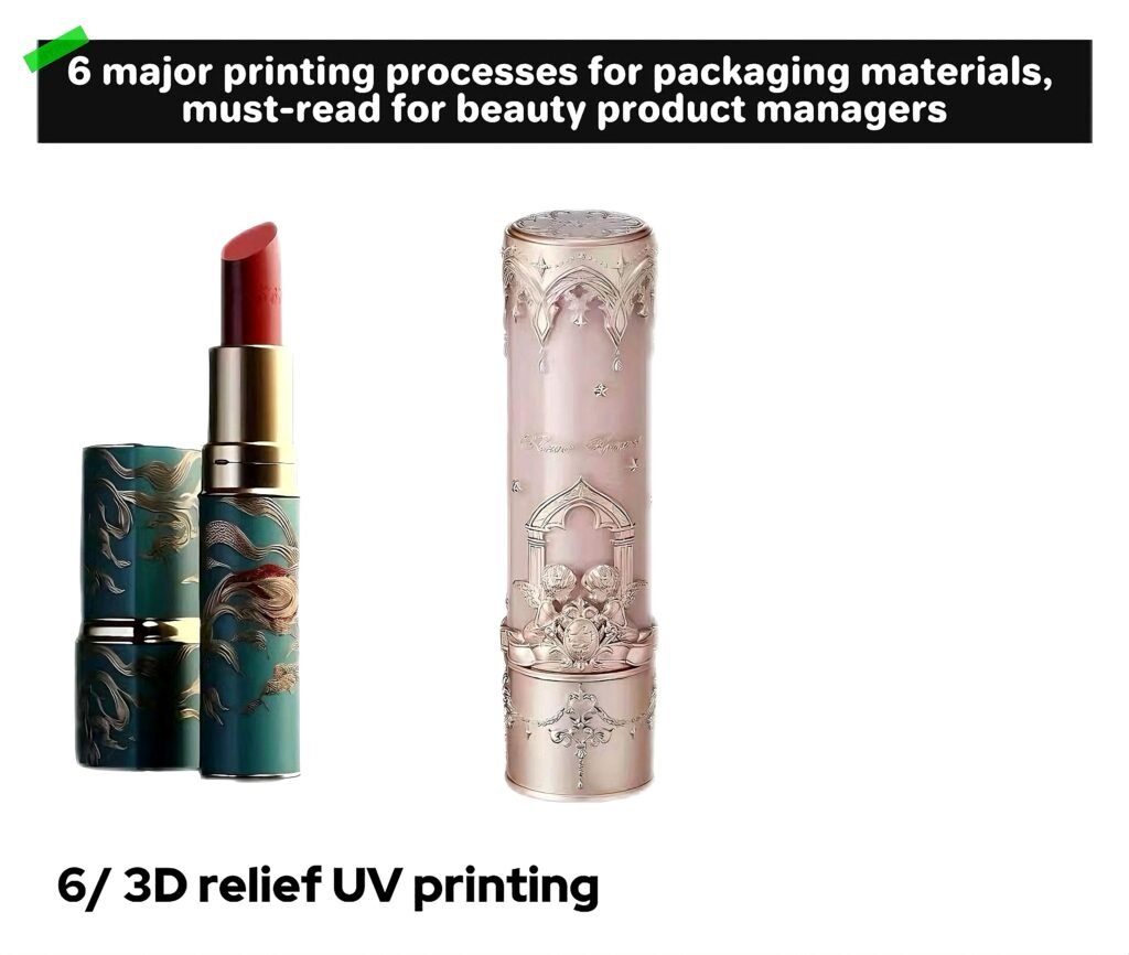 3D relief UV printing